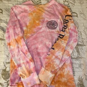 Cocoa beach ~ Long sleeve tee ~ Small ~ tie dye ~